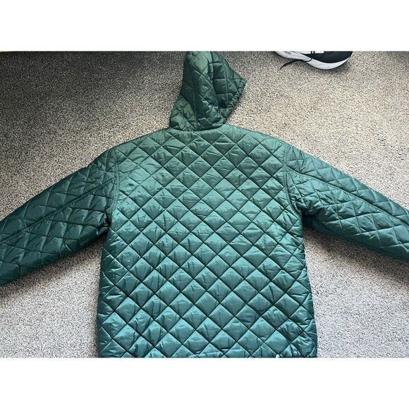 Vintage 1990s Starter Reversible Padded Puffer quilt Jacket Men's size L - Picture 6 of 10